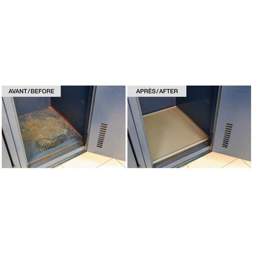 Fond de casier, Convient aux casiers 12" x 18", Noir, Plastique Seaboard Timber Mart