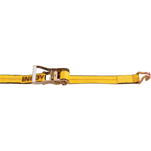 Ratchet Strap, Wire Hook, 2" W x 30' L, 3333 lbs. (1511 kg) Working Load Limit Seaboard Timber Mart