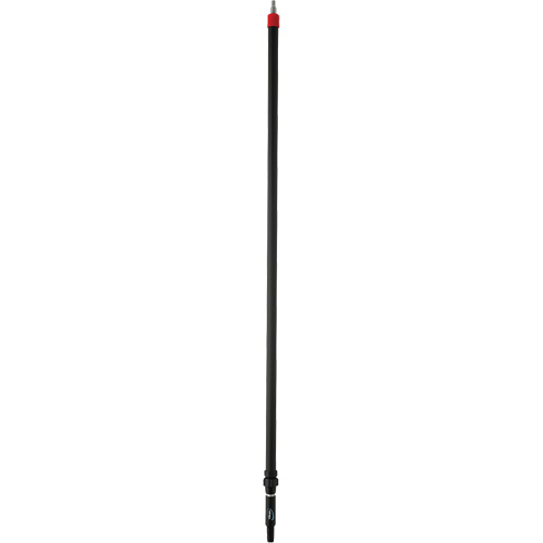Transport Line Water-Fed Handle, Aluminum/Polypropylene, Telescopic, Euro Threaded Tip, 1-1/4" Diameter, 63" - 109" Length Seaboard Timber Mart