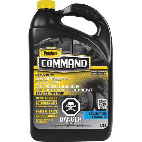 Liquide de refroidissement/antigel concentr&eacute; sans nitrate robuste longue dur&eacute;e pour service lourd Command, 3,78 L, Cruche Seaboard Timber Mart