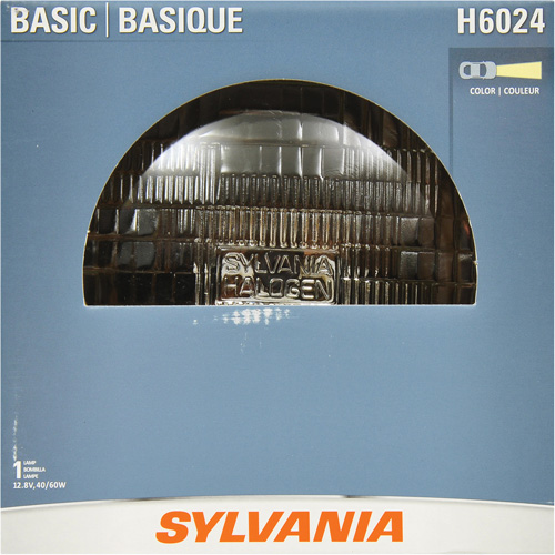 Phare automobile scell&eacute; de base H6024, 40 W, Blanc cass&eacute; Seaboard Timber Mart