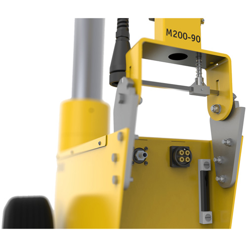 Cric Mammut, 200 tonnes, Air comprim&eacute;/hydraulique Seaboard Timber Mart