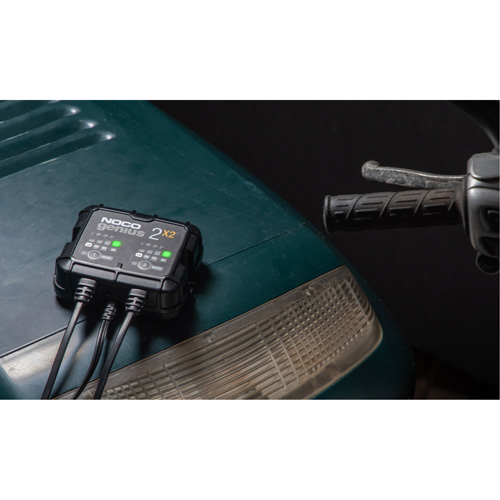 Chargeur de batterie 2 sorties de 4 A Genius 2X2 Seaboard Timber Mart