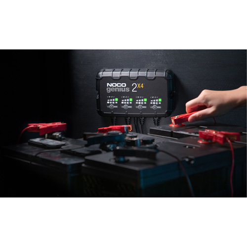 Chargeur de batterie 4 sorties de 8 A Genius 2X4 Seaboard Timber Mart