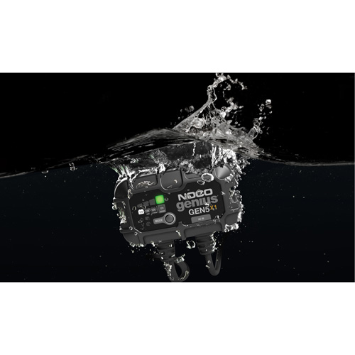 Chargeur de batterie embarqu&eacute; &agrave; 1 sortie de 5 amp&egrave;res Gen5X1 Genius Seaboard Timber Mart