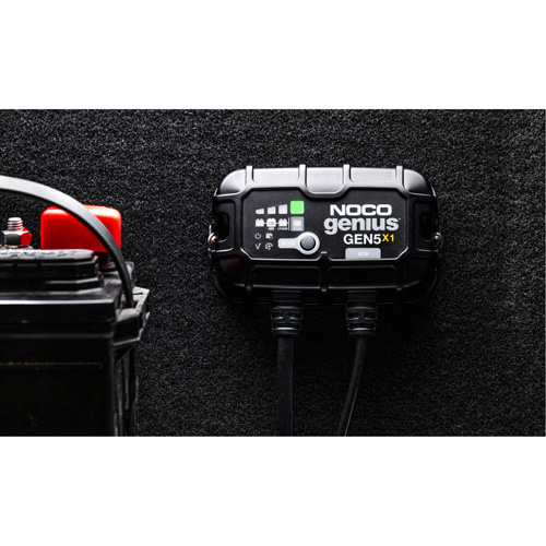 Chargeur de batterie embarqu&eacute; &agrave; 1 sortie de 5 amp&egrave;res Gen5X1 Genius Seaboard Timber Mart