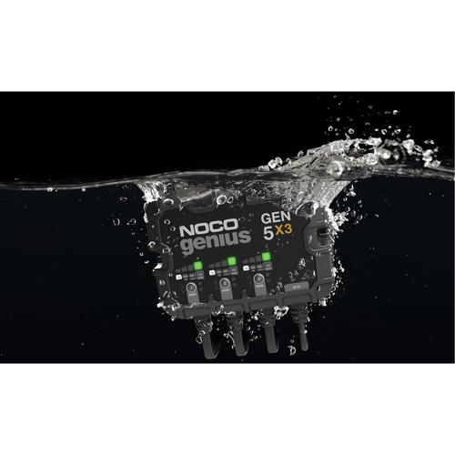 Genius&reg; Gen5X3 3-Bank, 15-Amp On-Board Battery Charger Seaboard Timber Mart