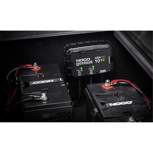 Genius&reg; GenPro10X2 2-Bank, 20-Amp On-Board Battery Charger Seaboard Timber Mart