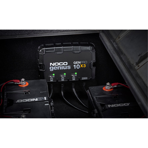 Genius&reg; GenPro10X3 3-Bank, 30-Amp On-Board Battery Charger Seaboard Timber Mart