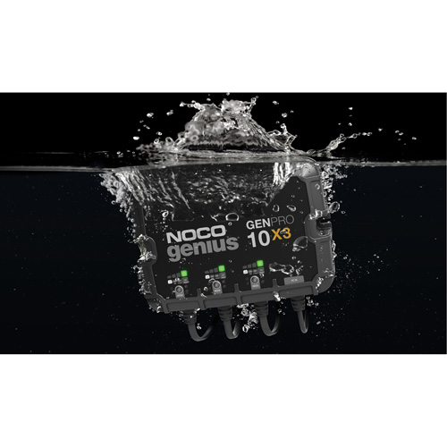 Genius&reg; GenPro10X3 3-Bank, 30-Amp On-Board Battery Charger Seaboard Timber Mart