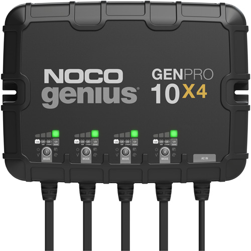 Genius&reg; GenPro10X4 4-Bank, 40-Amp On-Board Battery Charger Seaboard Timber Mart