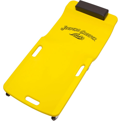 Sommier jaune &agrave; profil bas, en plastique robuste Seaboard Timber Mart