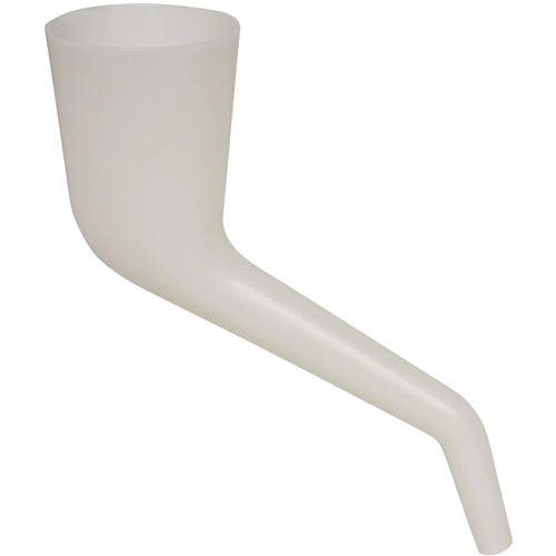 Translucent Right Angle Funnel, Plastic Seaboard Timber Mart