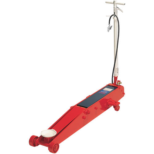 Floor Jack, 5 Ton(s) Capacity, 5-5/8" Lowered, 27-1/4" Raised, Air Hydraulic Seaboard Timber Mart