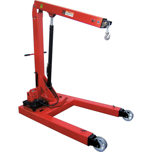 Electro Hydraulic Floor Crane, 6613.87 lbs. (3 tons) Capacity Seaboard Timber Mart
