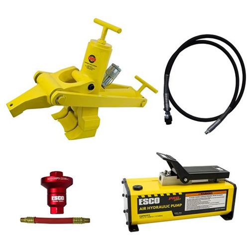 Trousse de d&eacute;monte-talons Combi avec pompe &agrave; air hydraulique de 1/2 gal Seaboard Timber Mart