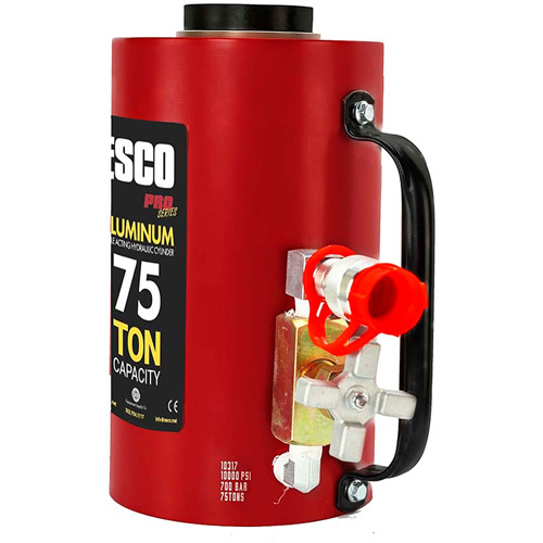 Heavy-Duty Hydraulic Cylinder, 6" Stroke, 75 Ton(s) Capacity, 10000 PSI Seaboard Timber Mart