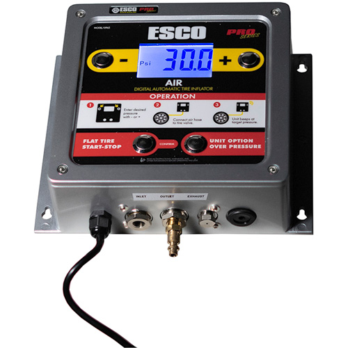 Gonfleur num&eacute;rique mural en aluminium pour pneus Seaboard Timber Mart