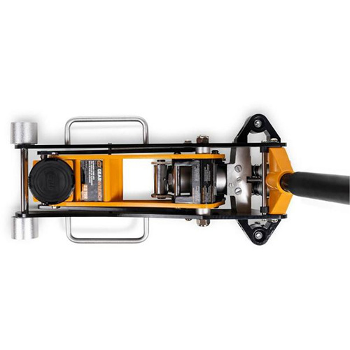Cric aluminium &agrave; profil bas, 2 tonne(s) Capacit&eacute;, 3-1/4" Abaiss&eacute;e, 18-1/2" &eacute;lev&eacute;e, Hydraulique &agrave; main Seaboard Timber Mart