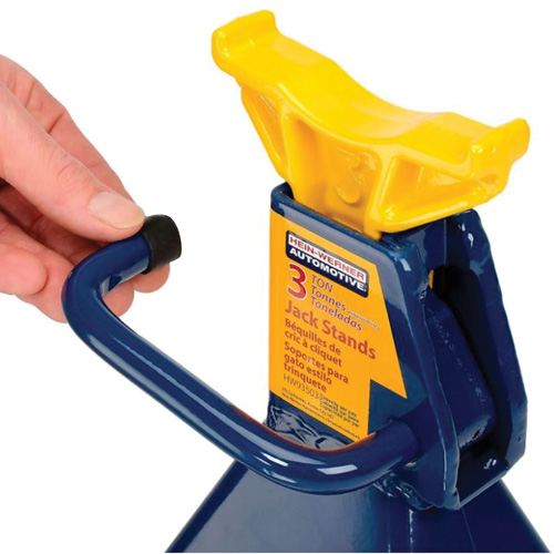 Chandelles, Poign&eacute;e/rochet verrouillable, Capacit&eacute; de 3 tonnes, 19" h Seaboard Timber Mart