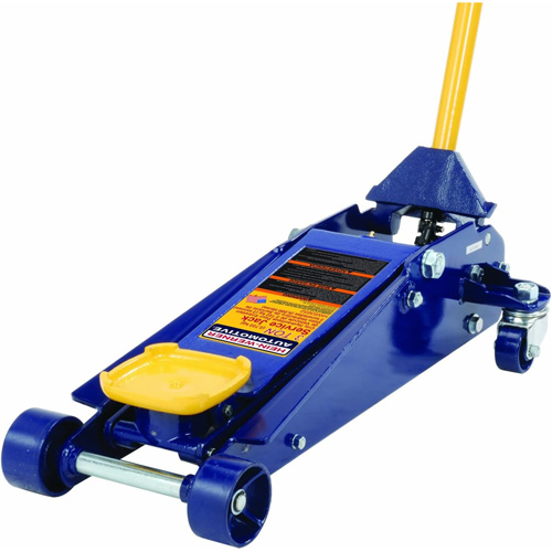 Service Jack, 3 Ton(s) Capacity, 5" Lowered, 23-1/2" Raised, Manual Hydraulic Seaboard Timber Mart