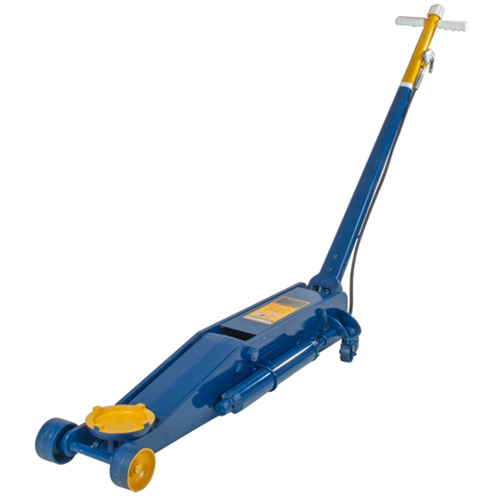 Long Chassis Service Jack, 4 Ton(s) Capacity, 5" Lowered, 25-3/4" Raised, Air Hydraulic Seaboard Timber Mart