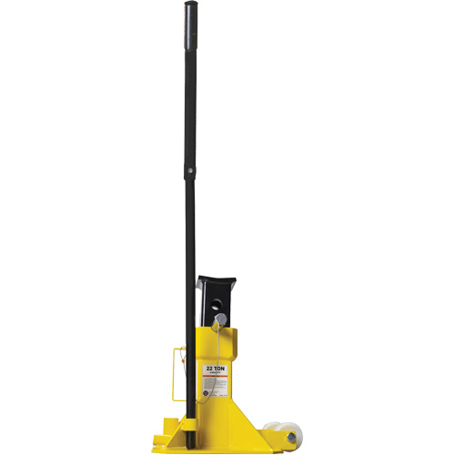 EZ-Wheel Jack Stand, Locking Pin, 22 Tons Capacity, 13-1/2" - 20" H Seaboard Timber Mart
