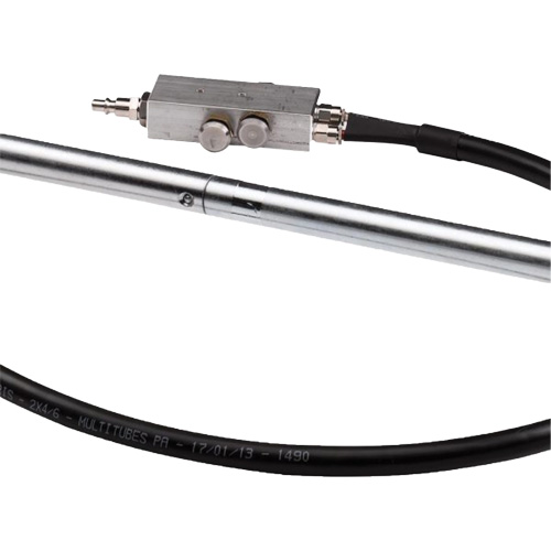 Cric portatif &agrave; 2 &eacute;tapes, 11 tonne(s)/22 tonne(s), Air comprim&eacute;/hydraulique Seaboard Timber Mart