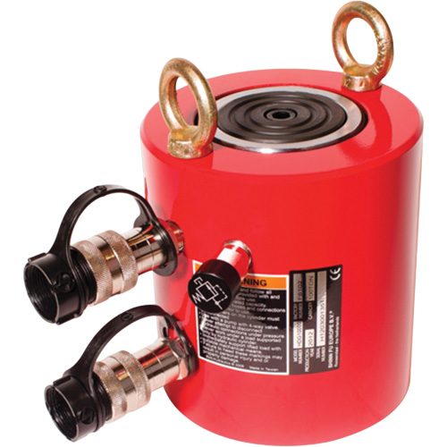 V&eacute;rin hydraulique &agrave; haut tonnage, Course de 1,97", Capacit&eacute; de 100 tonnes, 10 000 PSI Seaboard Timber Mart