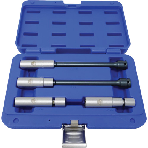 Jeu de douilles pivotantes pour bougie d'allumage Euro 4 mcx, Prise 3/8" Seaboard Timber Mart