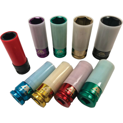 Thin Wall Master Impact Socket Set, 9 Pieces, 1/2" Drive Size Seaboard Timber Mart