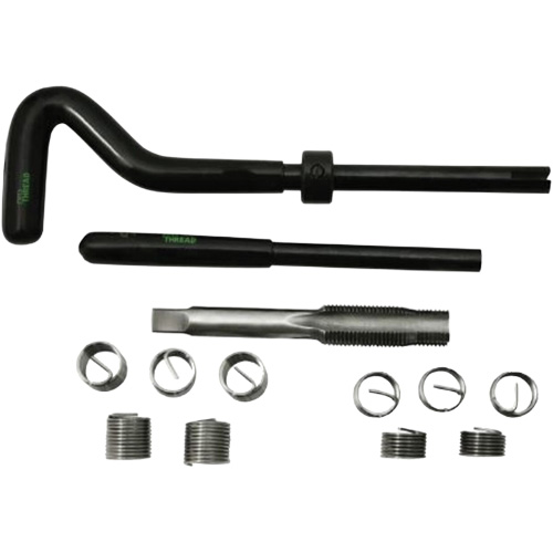 Ensemble d'atelier pour la r&eacute;paration des filetages de bougies d'allumage Seaboard Timber Mart