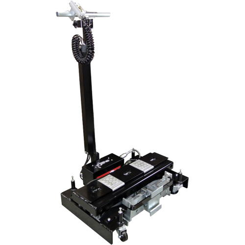Cric de service de plancher, 14 tonne(s) Capacit&eacute;, 8-1/4" Abaiss&eacute;e, 20" &eacute;lev&eacute;e, Air comprim&eacute;/hydraulique Seaboard Timber Mart