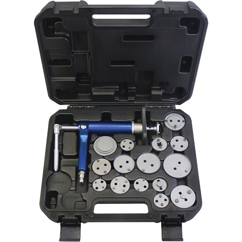 Ensemble d'outils pneumatiques pour le remontage des &eacute;triers de frein Seaboard Timber Mart
