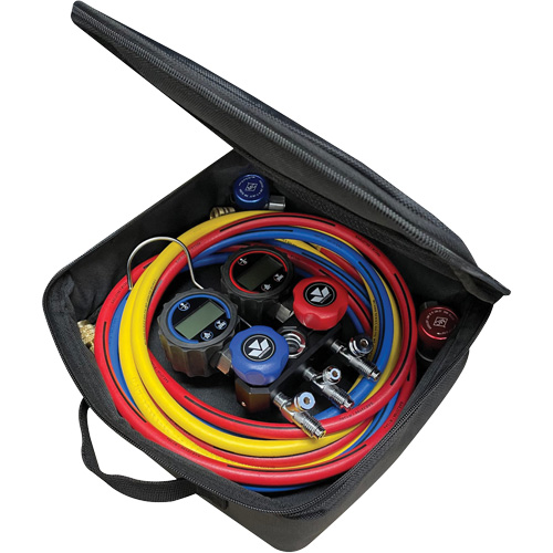 Jeu de manom&egrave;tres manifold compact Mini-Fold – S&eacute;rie noire Seaboard Timber Mart