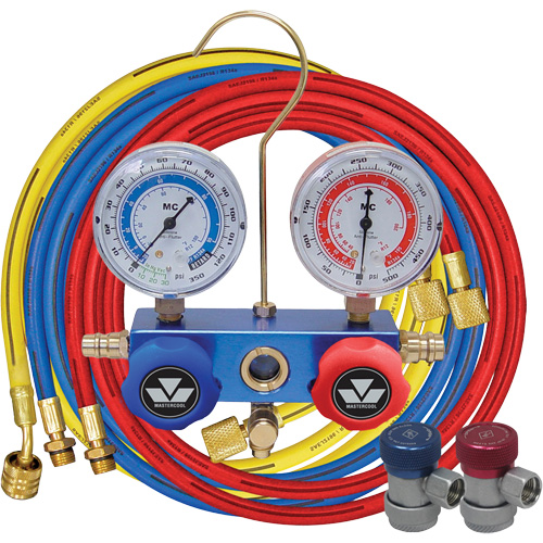 R134A 2-Way Aluminum Manifold Gauge Set Seaboard Timber Mart