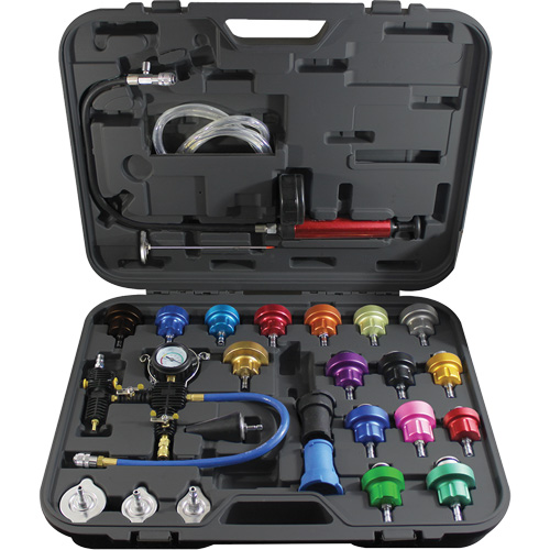 27-Piece Master Radiator Pressure Test Kit Seaboard Timber Mart