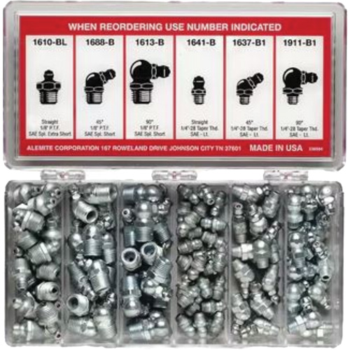 96-Piece Fitting Assortment with Box Seaboard Timber Mart