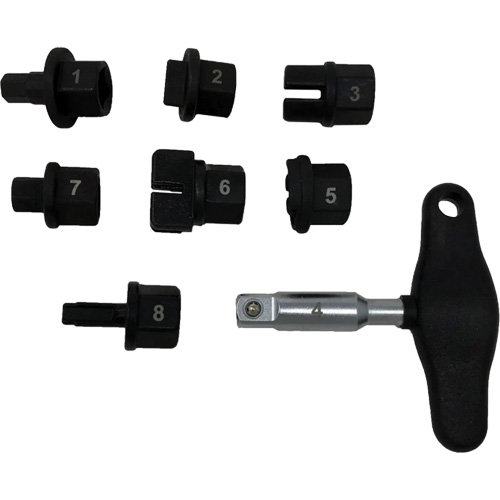 Trousse d'outils pour bouchons de vidange dhuile 8 morceaux Seaboard Timber Mart