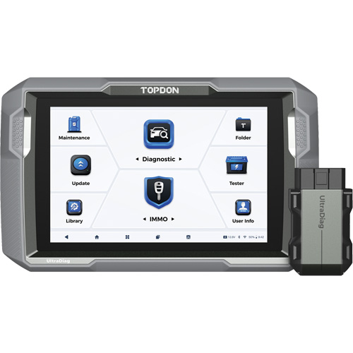 UltraDiag 8" Scan Tool & Key Programming with Bi-Directional Controls Seaboard Timber Mart