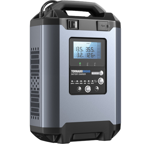 Alimentation stable 90 A et chargeur intelligent 12 V/24 V Tornado90000 Seaboard Timber Mart