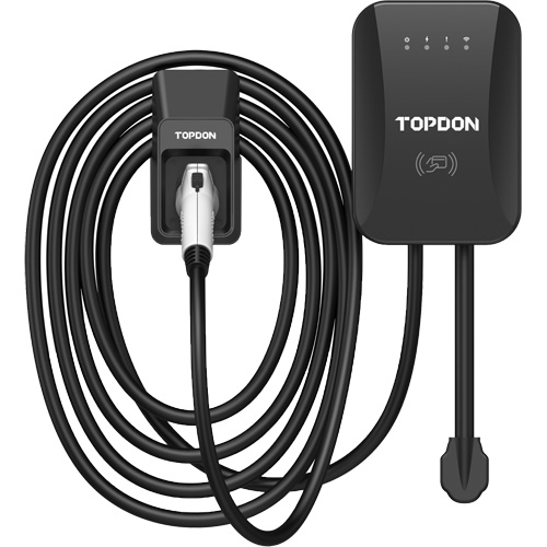 Chargeur r&eacute;sidentiel PulseQ AC pour VE avec mode identification par radiofr&eacute;quence (RFID), 40 A, Niveau 2 CA, Connecteur Type 1 (SAE J1772) Seaboard Timber Mart
