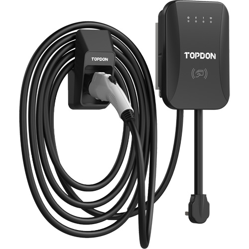 Chargeur r&eacute;sidentiel PulseQ AC pour VE avec mode identification par radiofr&eacute;quence (RFID), 40 A, Niveau 2 CA, Connecteur Type 1 (SAE J1772) Seaboard Timber Mart