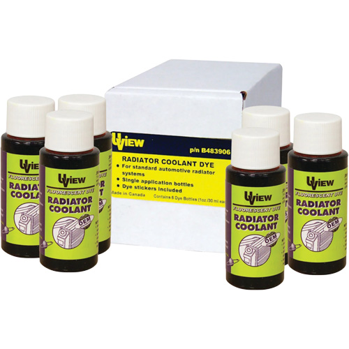 Bouteilles de colorant pour refroidissant de radiateur Seaboard Timber Mart