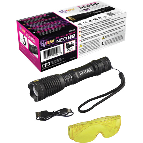 UView&reg; Phazer NEO 395 Rechargeable UV Leak Detection Light Seaboard Timber Mart