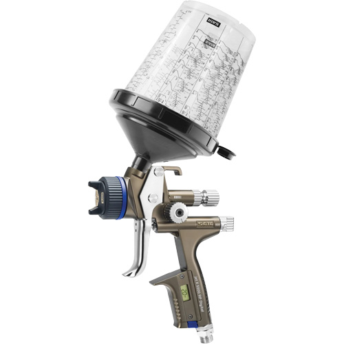 X5500 RP 1.3 I RPS D DIGI psi Premium Paint Spray Gun for Automotive Refinishing, 1/4" NPT Air Inlet, 10.24 CFM, 0.6 L/0.9 L Capacity, 0.17 PSI Seaboard Timber Mart