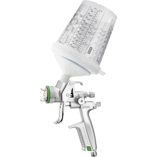 4400 B HVLP 1.2 SR 0.3 L RPS Premium Paint Spray Gun for Spot Repairs in Automotive Finishes, 1/4" NPT Air Inlet, 4.24 CFM, 0.3 L Capacity, 0.14 PSI Seaboard Timber Mart