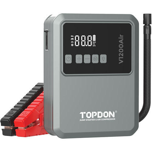 V1200Air 2-in-1 1200 Peak Amp Jump Starter & Tire Inflator Seaboard Timber Mart