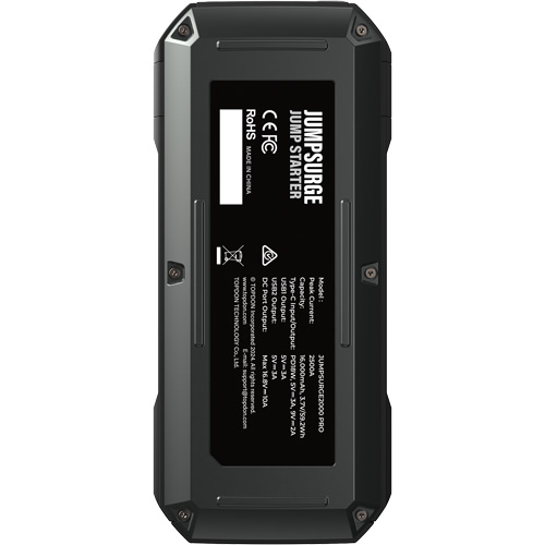 JumpSurge2000Pro 2500 Peak Amp Battery Jump Starter, Power Bank & Flashlight Seaboard Timber Mart