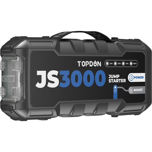 Survolteur, banque d'alimentation et lampe de poche JumpSurge3000 Seaboard Timber Mart